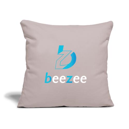 Beezee gradient Negative - Sofa pillow with filling 45cm x 45cm