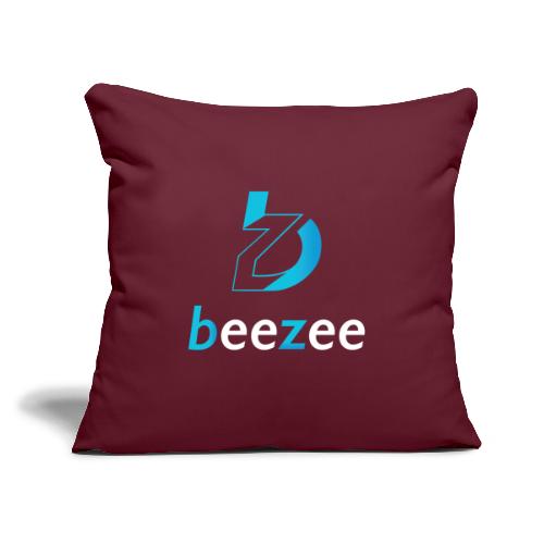Beezee gradient Negative - Sofa pillow with filling 45cm x 45cm