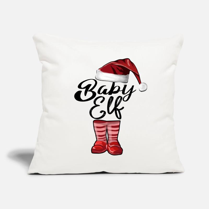 Bébé Elfe – Douce Conception de Noël Coussin et housse de 45 x 45 cm