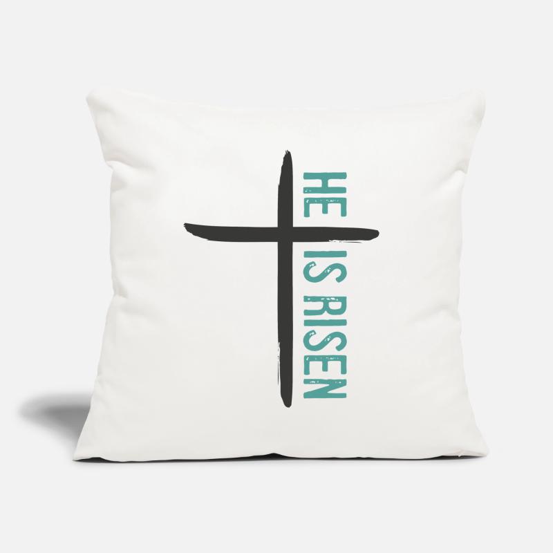 He is Risen Sofa pillow with filling 45cm x 45cm
