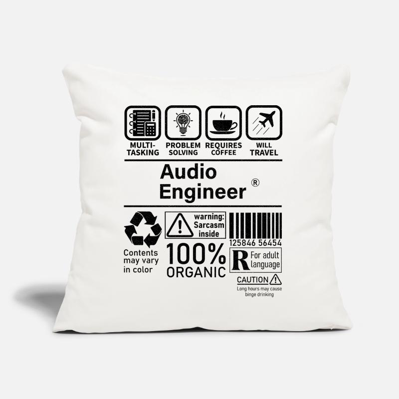 Audio Engineer multi tasking problem solving Sofakissen mit Füllung 45 x 45 cm