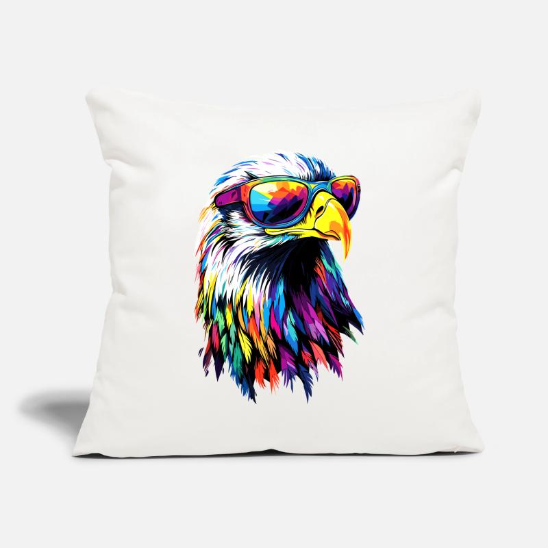 Eagle Bald Eagle Golden Eagle White-tailed Eagle Sofa pillow with filling 45cm x 45cm