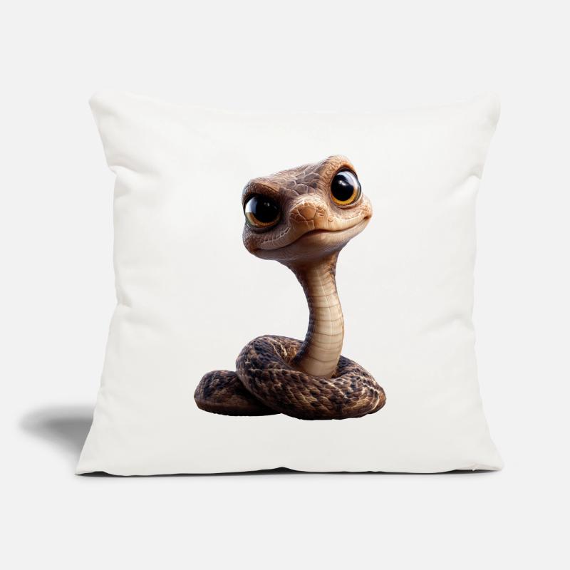 serpent, python, cobra, serpent à sonnettes, serpents Coussin et housse de 45 x 45 cm