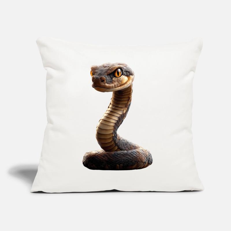 snake, python, cobra, rattlesnake, snakes Sofa pillow with filling 45cm x 45cm