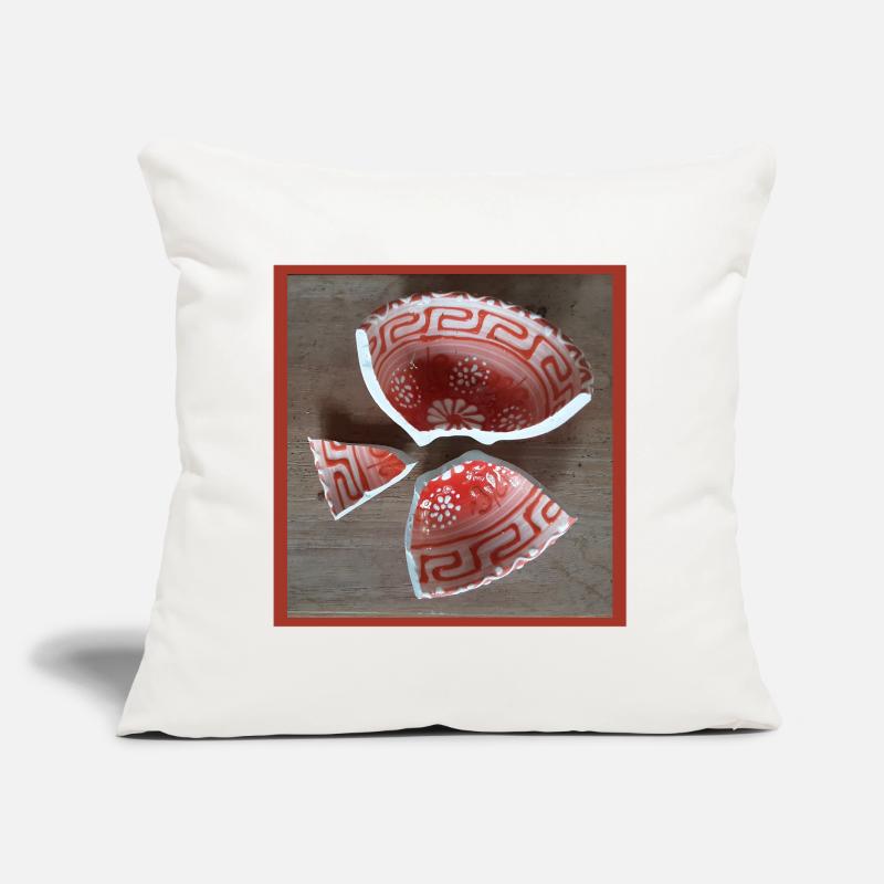 Broken Shell Patterning Sofa pillow with filling 45cm x 45cm