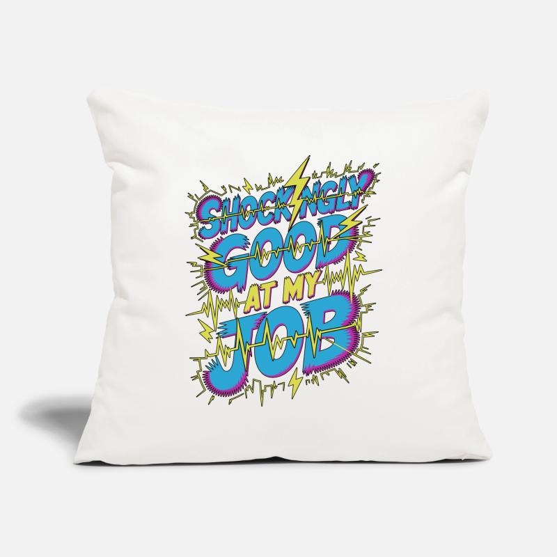 Cardiac Tech Shockingly Good Pacemaker Technician Sofa pillow with filling 45cm x 45cm