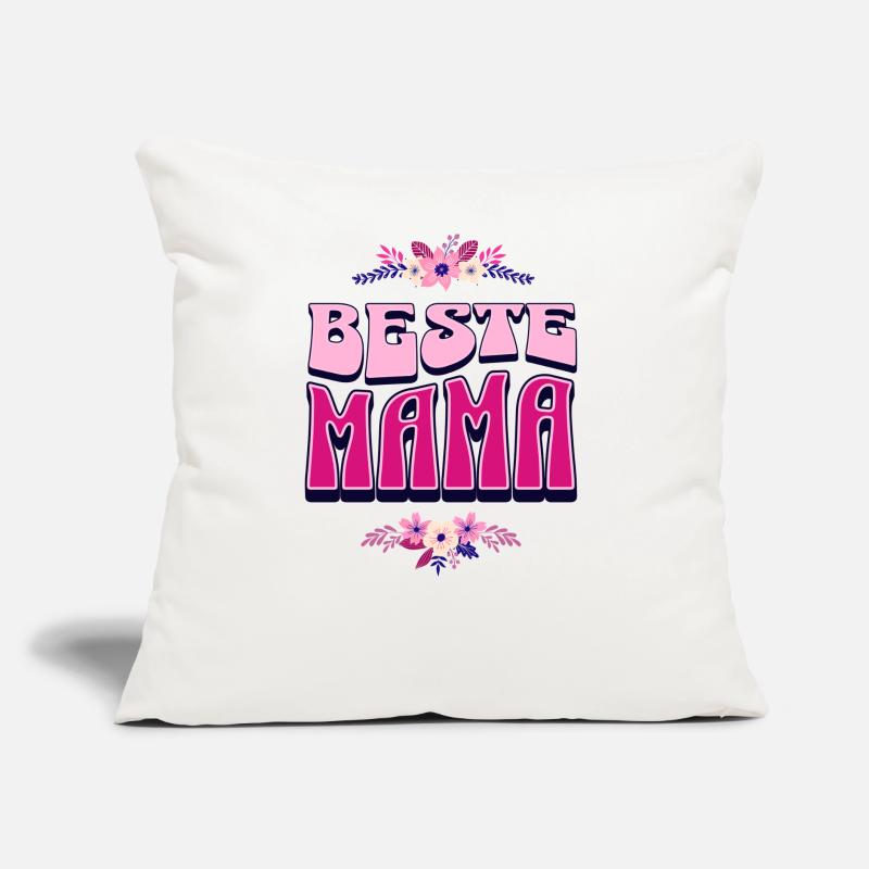 Beste Mama – Perfektes Muttertagsgeschenk Sofakissen mit Füllung 45 x 45 cm