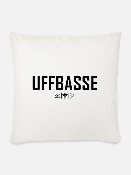 Uffbasse - Sofakissen mit Füllung 45 x 45 cm - Naturweiß