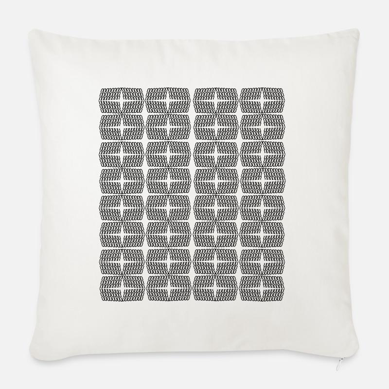 UNI - Sofakissen mit Füllung 45 x 45 cm - Naturweiß 
