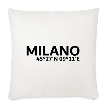 Milano coordinates - Sofa pillow with filling 45cm x 45cm - natural white - Front