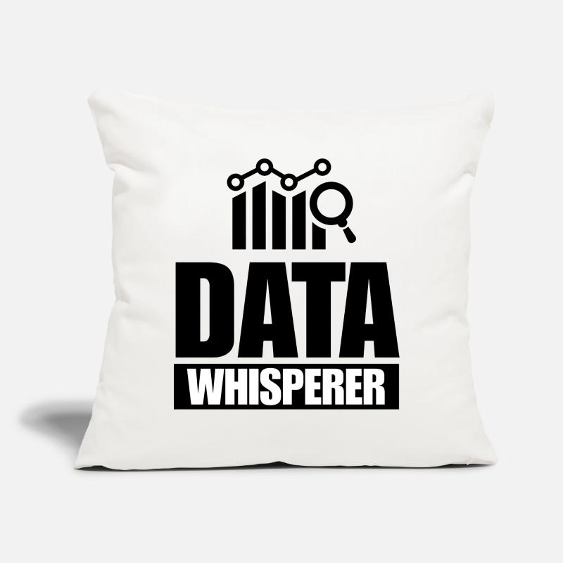 Data Analyst Scientist Engineering Analysis Sofa pillow with filling 45cm x 45cm