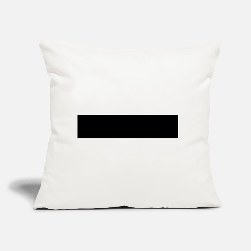Rectangle Coussin et housse de 45 x 45 cm