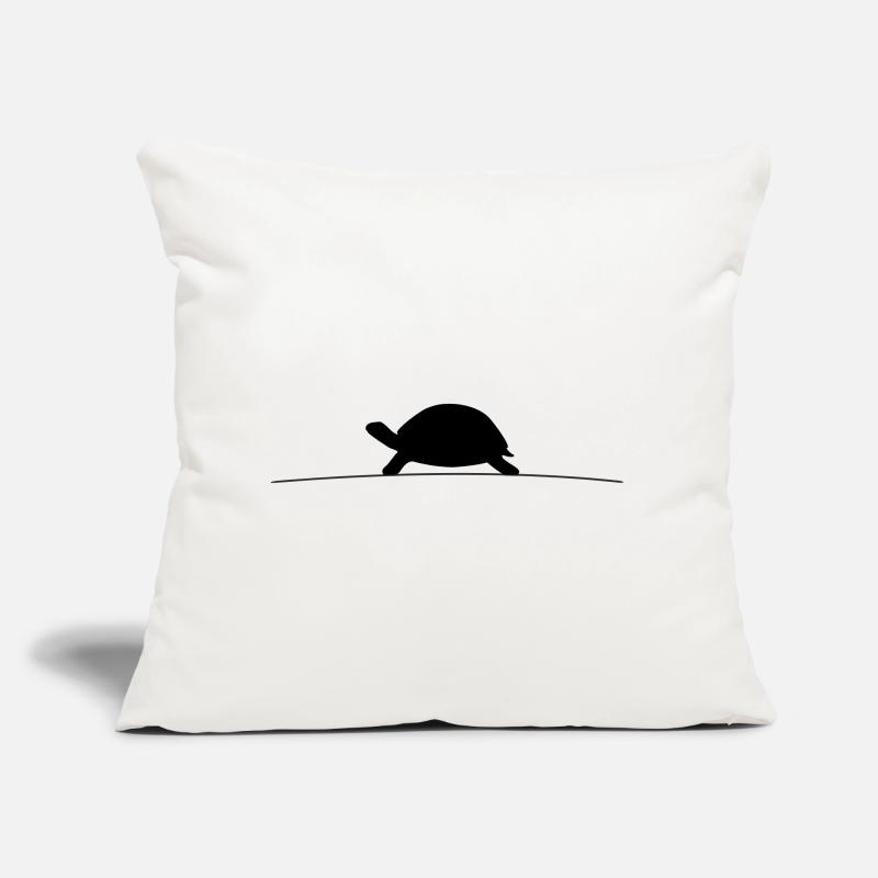 Turtle Silhouette Sofa pillow with filling 45cm x 45cm