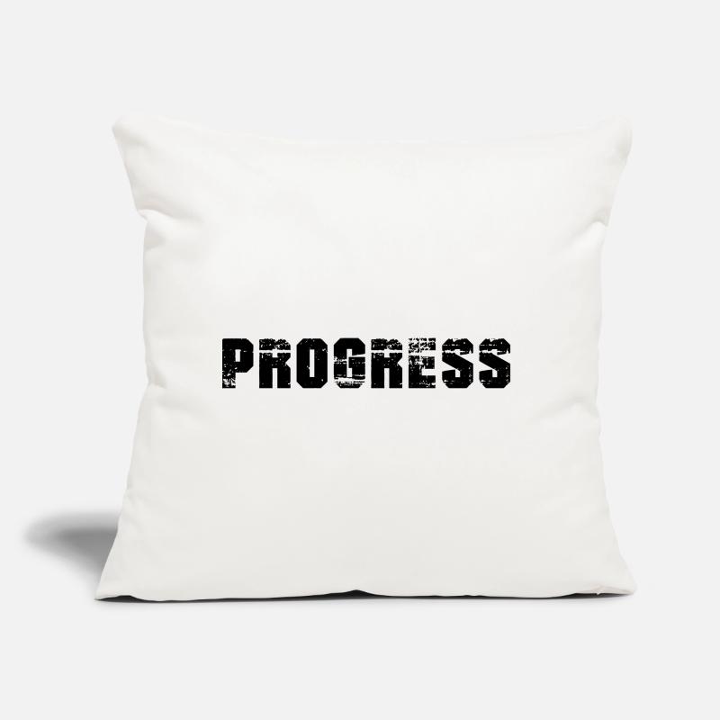 Progrès Coussin et housse de 45 x 45 cm
