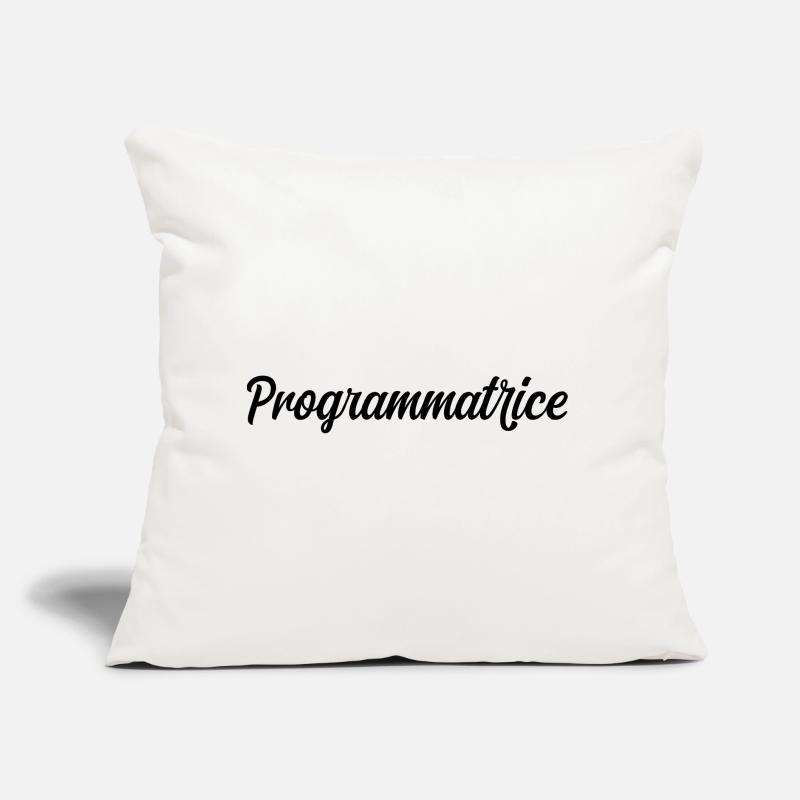 Programmatrice Informatique Code Développeuse Web Coussin et housse de 45 x 45 cm