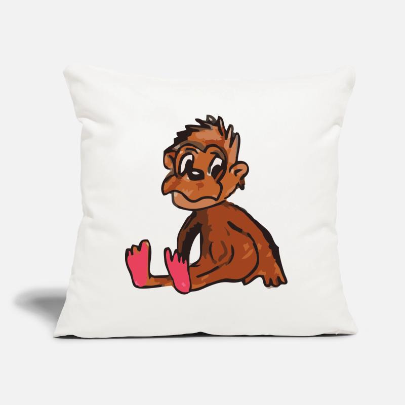 monkey monkey Sofa pillow with filling 45cm x 45cm