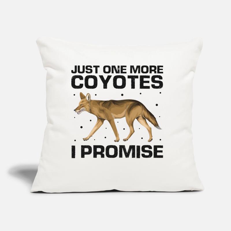 Conception de coyote pour les réacteurs de coyote Coussin et housse de 45 x 45 cm