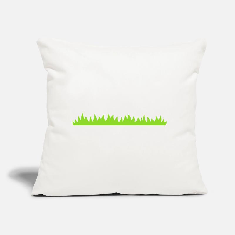 Gras oder Rasen Sofakissen mit Füllung 45 x 45 cm