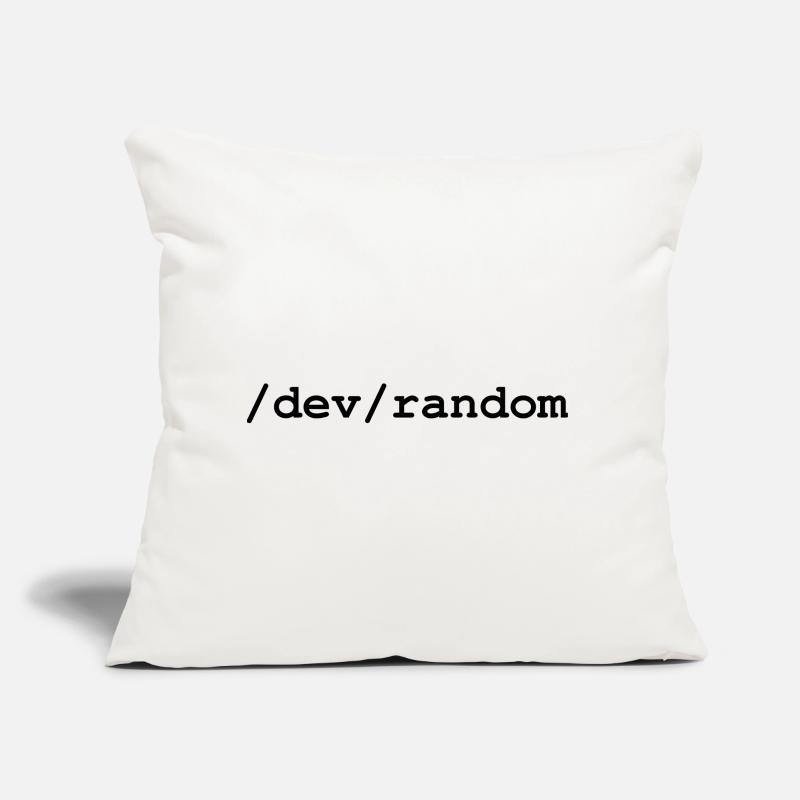 Linux random number generator - /dev/random Sofa pillow with filling 45cm x 45cm