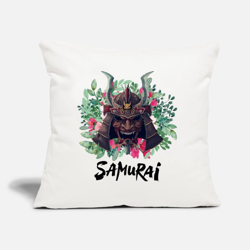 Samurai Sofakissen mit Füllung 45 x 45 cm