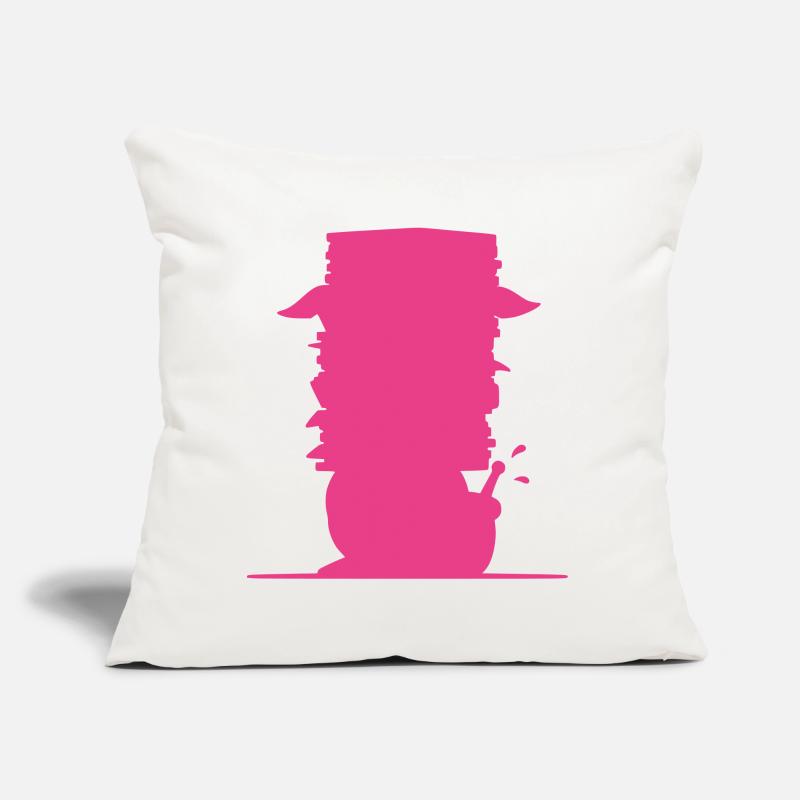 Snail File Stack Silhouette Sofa pillow with filling 45cm x 45cm