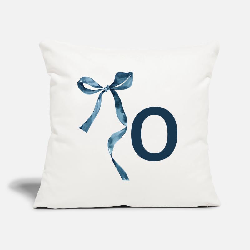 Monogramm oder Geschenkidee Sofakissen mit Füllung 45 x 45 cm