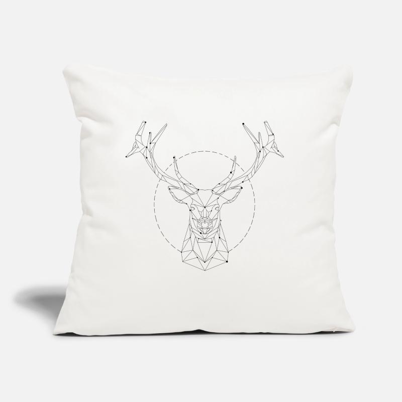 Hirsch Sternbild Sofakissen mit Füllung 45 x 45 cm