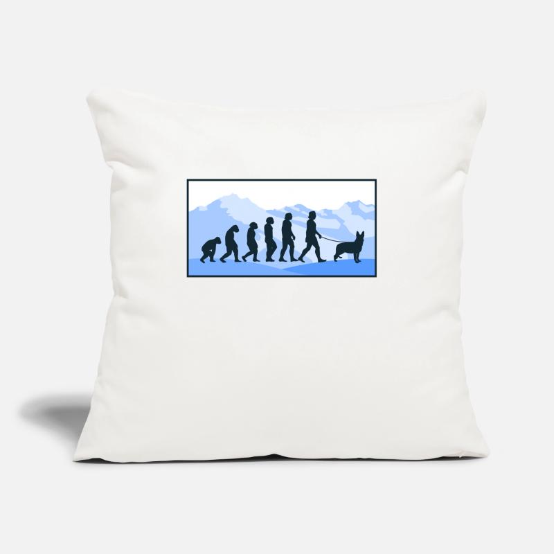 Harzer Fox Evolution Shepherd Gift Sofa pillow with filling 45cm x 45cm