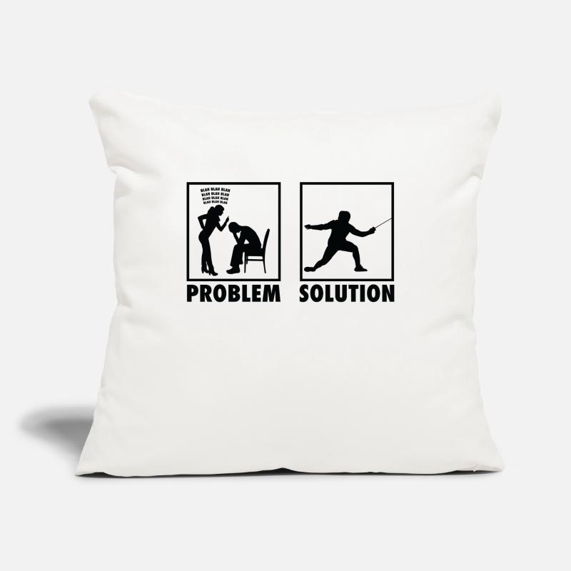 Fencing Fencer Statement Problem Solution. Sofa pillow with filling 45cm x 45cm