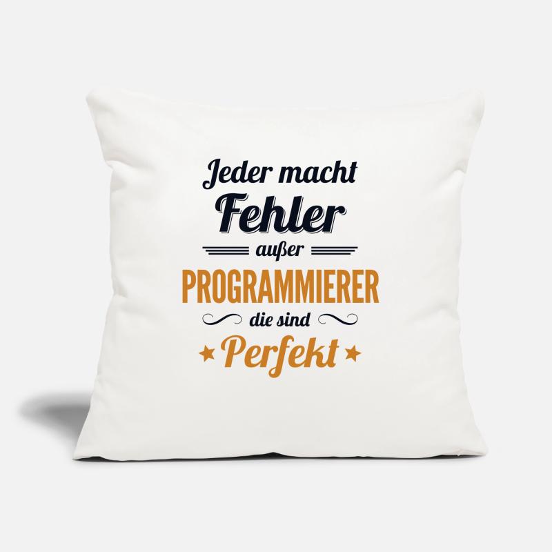 Programmierer sind Perfekt Developer Coder Sofakissen mit Füllung 45 x 45 cm