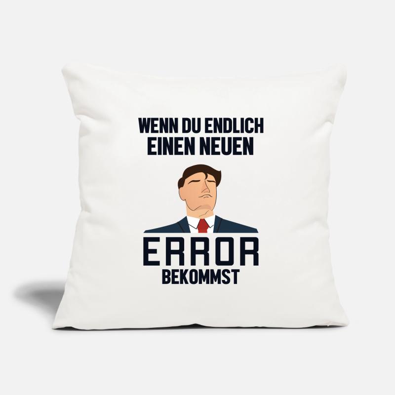 Neuen Error Bekommen Developer Coder Programmierer Sofakissen mit Füllung 45 x 45 cm