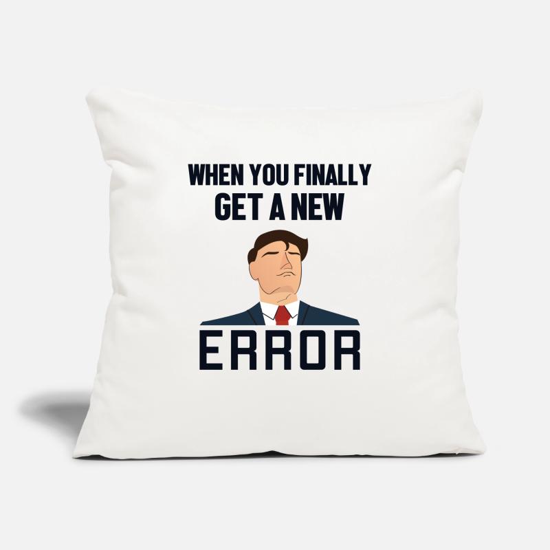 Get a New Error Engineer Full Stack Coder Sofa pillow with filling 45cm x 45cm