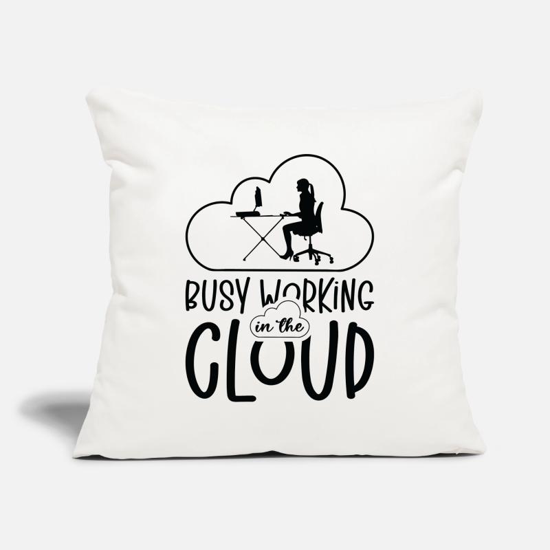 Cloud Computing Programmierer Kodierung Sofakissen mit Füllung 45 x 45 cm