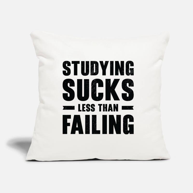 Studying Student Learning Education Lessons Study Sofa pillow with filling 45cm x 45cm