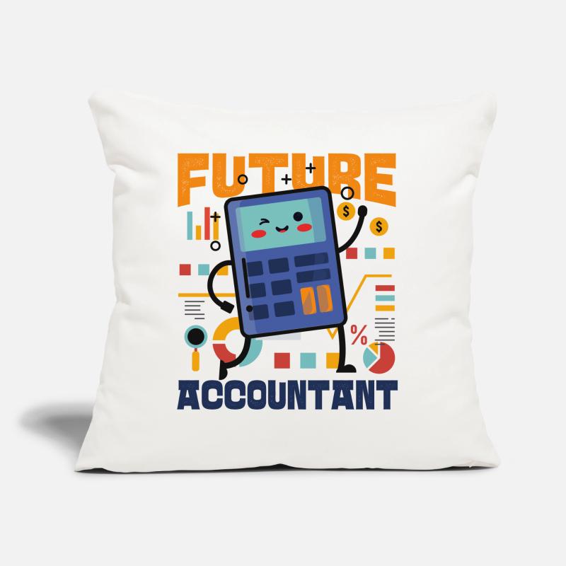 Comptable Comptable Comptable Coussin et housse de 45 x 45 cm