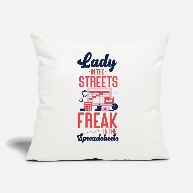 Comptable Comptable Comptable Coussin et housse de 45 x 45 cm