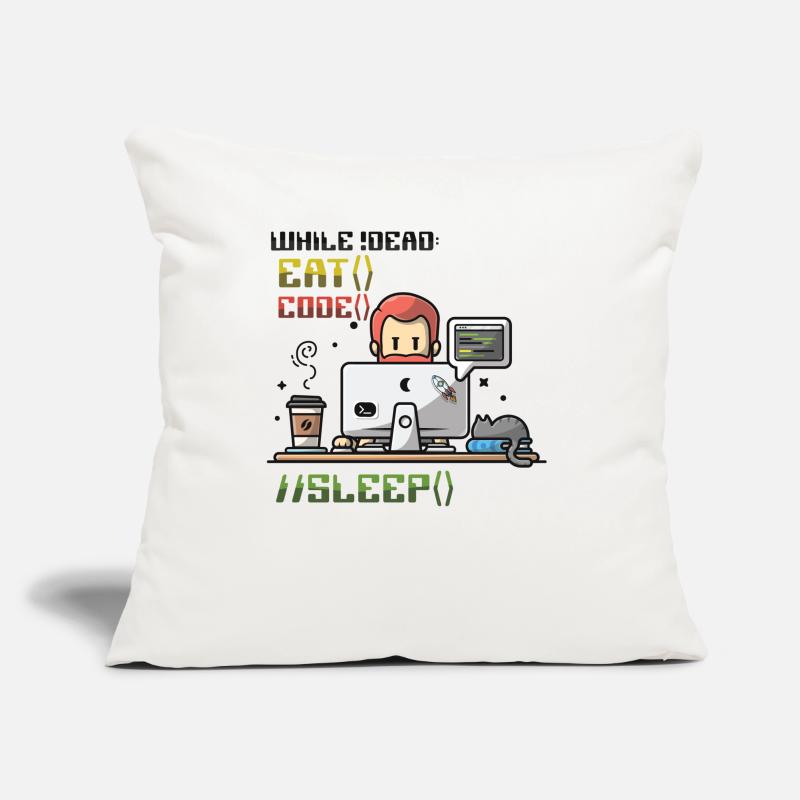 Programmierer,Computerprogrammierer,Witz Sofakissen mit Füllung 45 x 45 cm