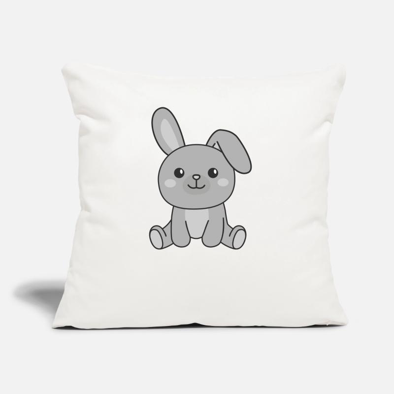 Rabbit Rabbit Cute Animals Easter Sofa pillow with filling 45cm x 45cm