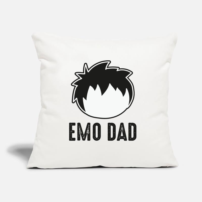 Bâton Emo Emo Y2K Emo Goth Goth Alt Alternative Coussin et housse de 45 x 45 cm