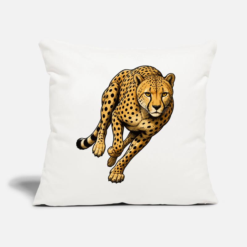 Leopard Print Wild Pattern Sofa pillow with filling 45cm x 45cm