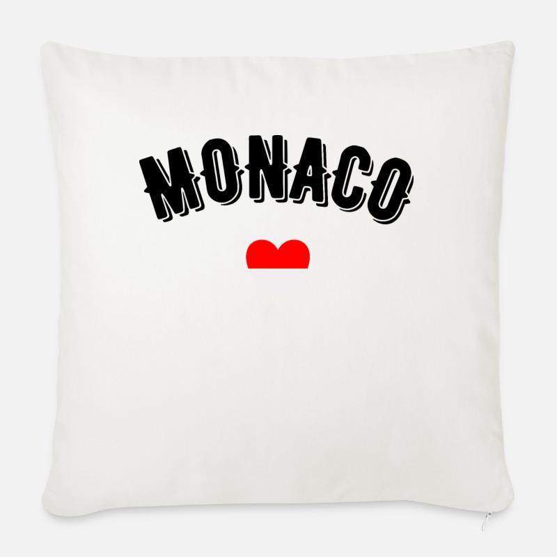 Monaco - Sofakissen mit Füllung 45 x 45 cm - Naturweiß 