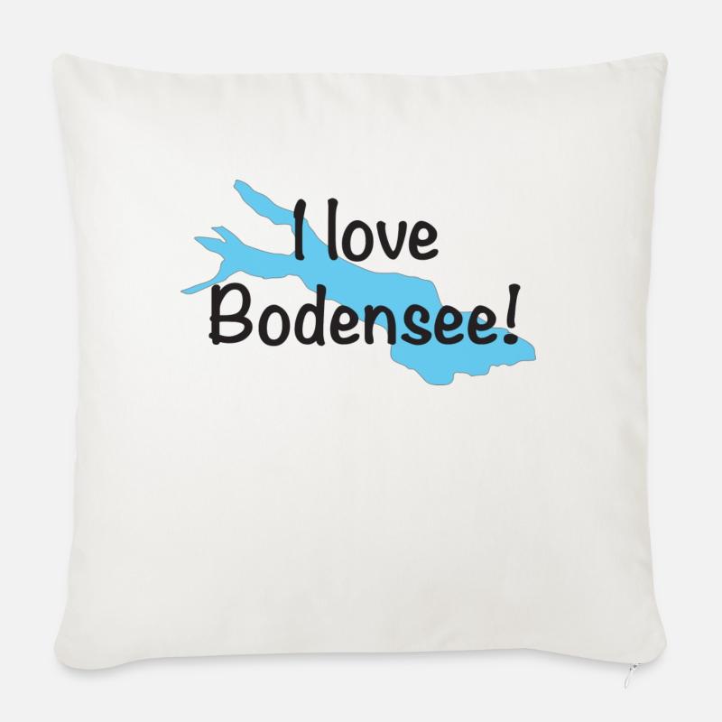 bodensee - Sofakissen mit Füllung 45 x 45 cm - Naturweiß 