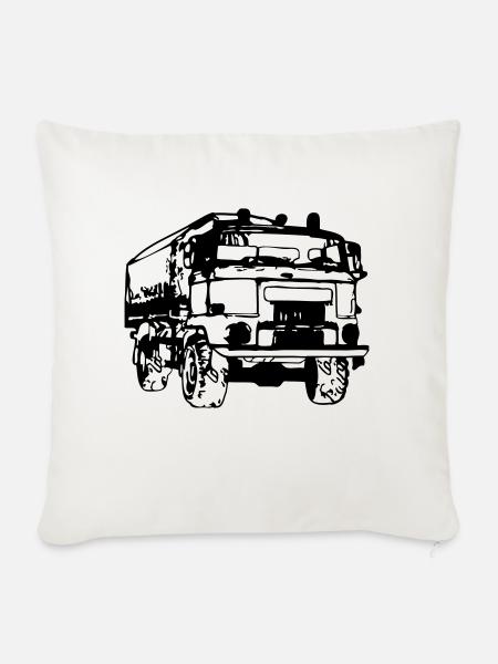 IFA LKW L60 - Sofakissen mit Füllung 45 x 45 cm - Naturweiß