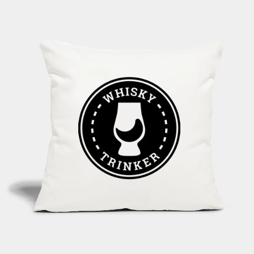Whisky Trinker Badge - Sofakissen mit Füllung 45 x 45 cm