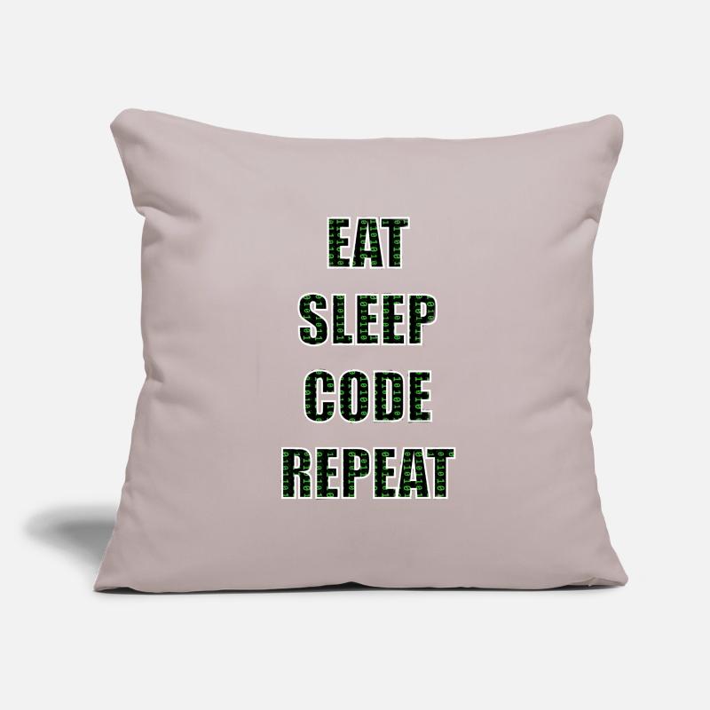 Programmeurs Programmation Code Coussin et housse de 45 x 45 cm