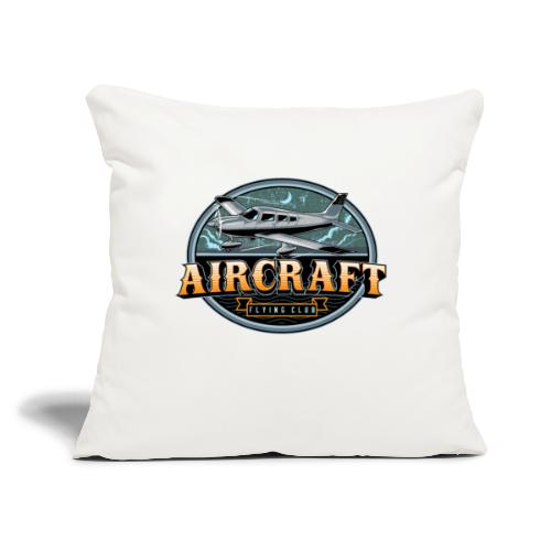 Aircraft flying club - Cojín de sofá con relleno 45 x 45 cm