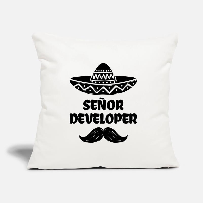 Developer Statement Scripting Dev Computergeek Sofa pillow with filling 45cm x 45cm