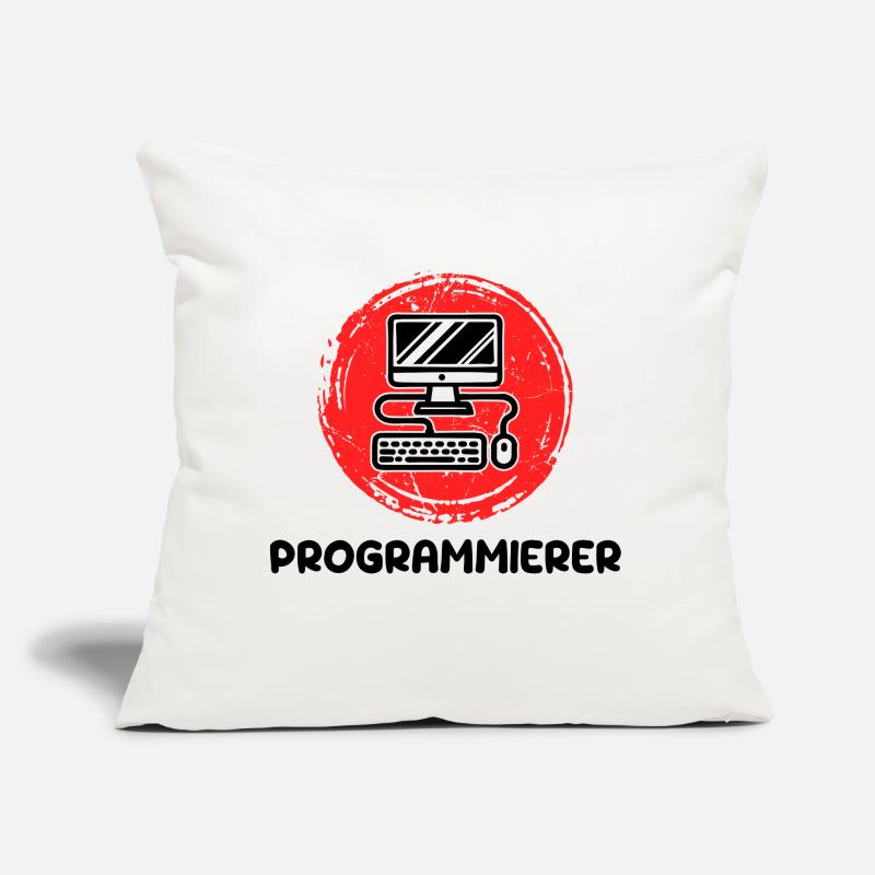 Developer Programmierer Coden Computer Informatik Sofakissen mit Füllung 45 x 45 cm