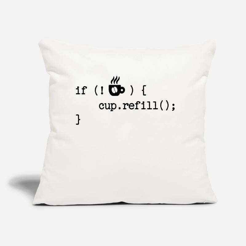 Developer Programmierer Code Webentwickler Debug Sofakissen mit Füllung 45 x 45 cm