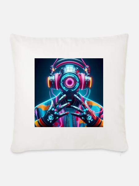 Freistil Space Design - Sofakissen mit Füllung 45 x 45 cm - Naturweiß